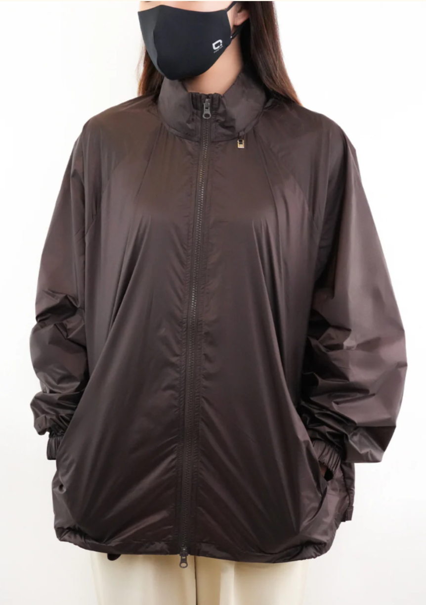 Antiviral Glazed Concealed Hood Jacket (Pre-order)