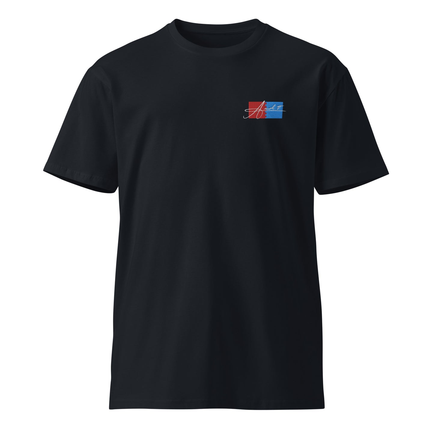 Embroidered Unisex premium t-shirt: Tatami x Ariel T