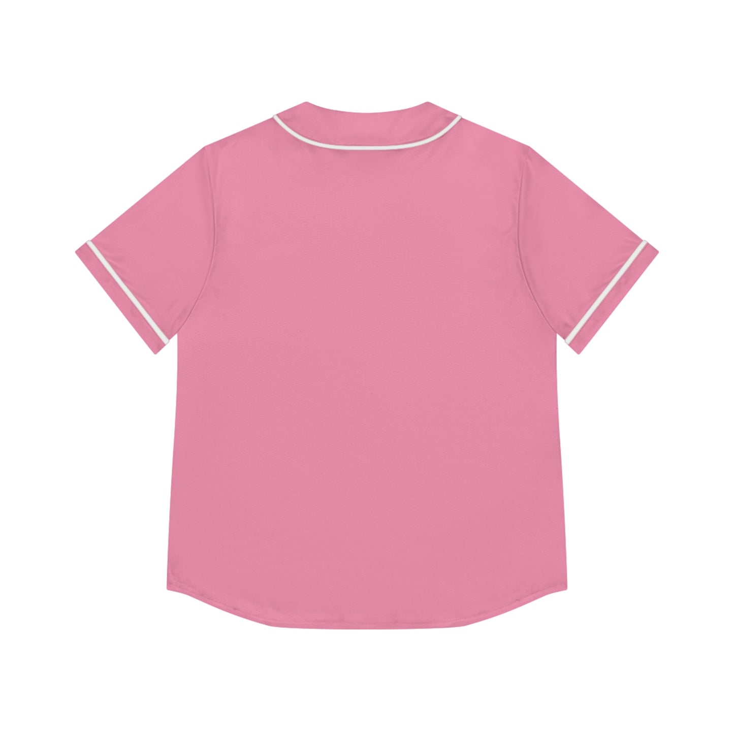 MITC 2026 Edition - Pink Striped Women's Baseball Jersey – MITC Logo Button-Up