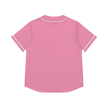 MITC 2026 Edition - Pink Striped Women's Baseball Jersey – MITC Logo Button-Up