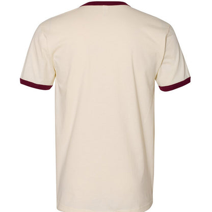 NATURAL/ MAROON - 3604 - BACK