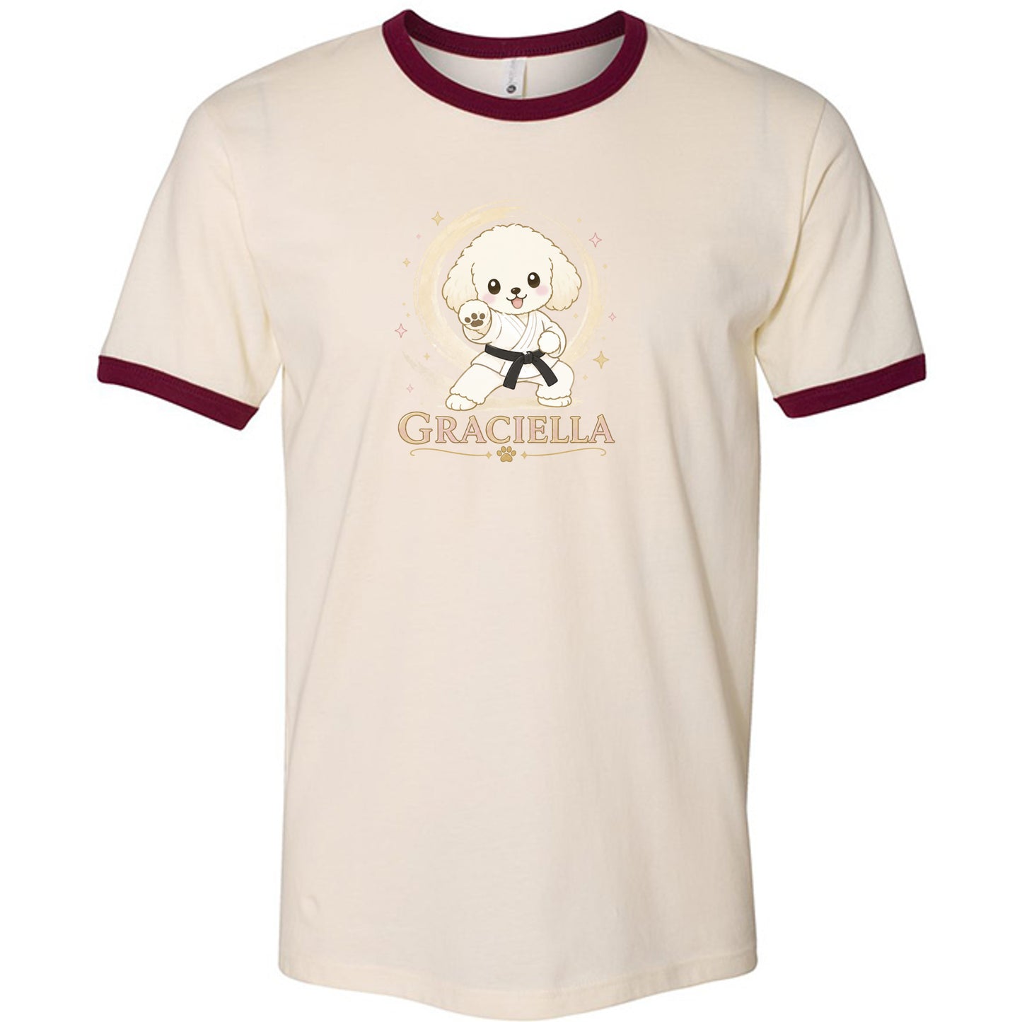 NATURAL/ MAROON - 3604 - FRONT