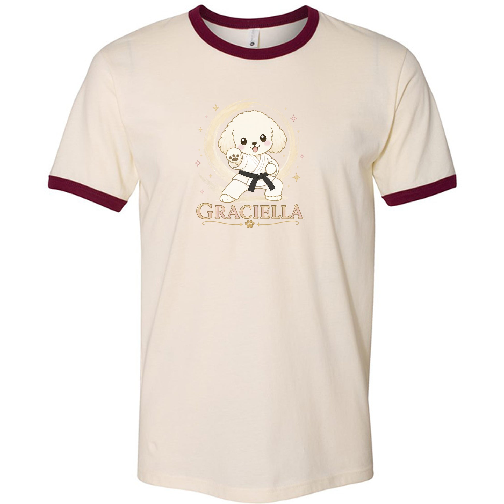 NATURAL/ MAROON - 3604 - FRONT