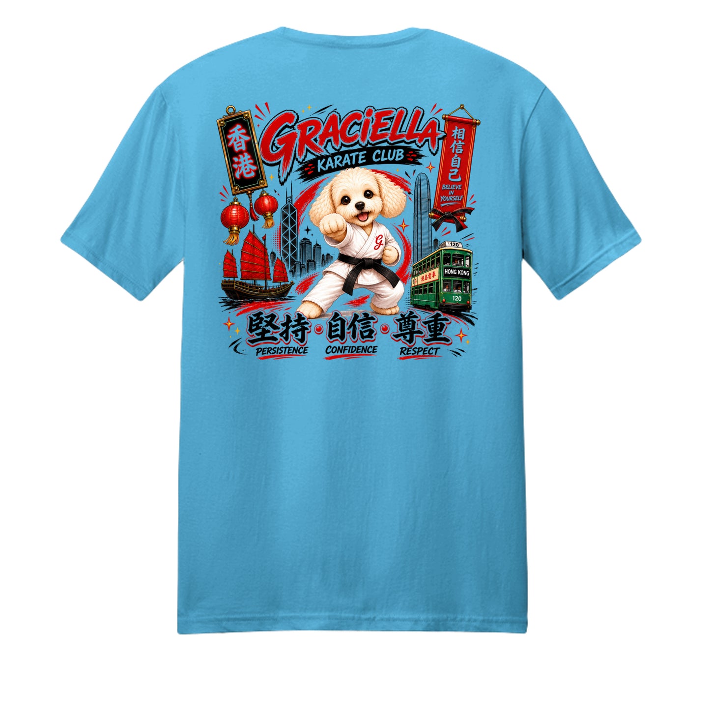 Aquatic Blue - PC54 - BACK
